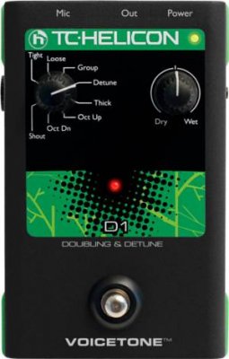 TC-Helicon VoiceTone D1 Doubling & Detune