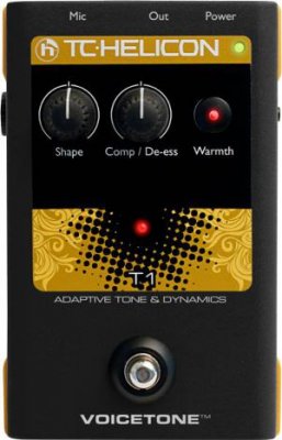 TC-Helicon VoiceTone T1 Adaptive Tone & Dynamics