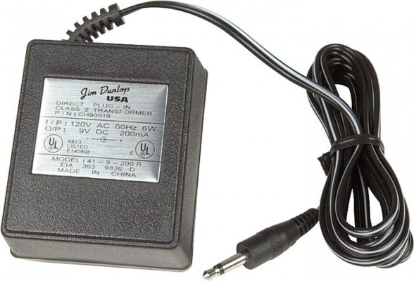 Dunlop ECB002 US AC ADPTR 9V(+TIP)