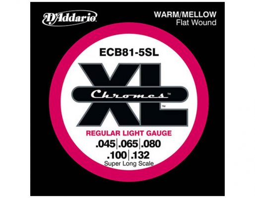 D'Addario ECB81-5SL Light - Super Long Scale - do 38"