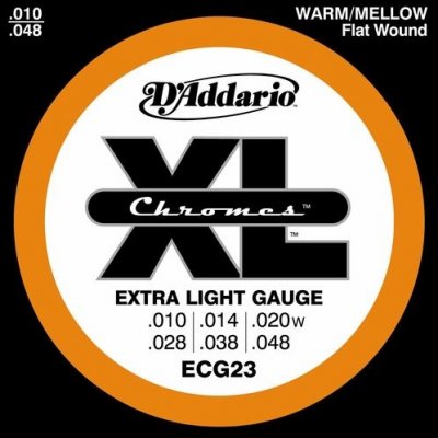 D'Addario ECG23 Struny Chromes 10-48