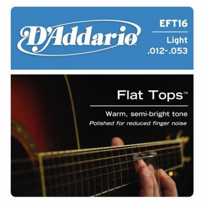 D'Addario EFT16 Struny Flat Tops 12-53