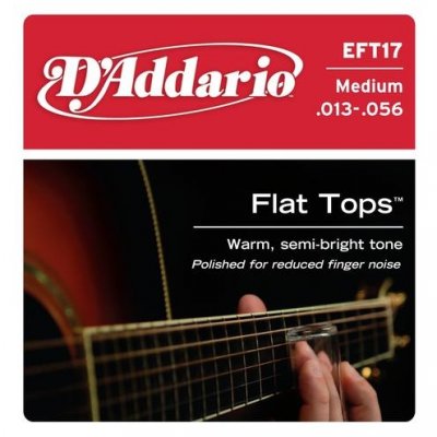 D'Addario EFT17 Struny Flat Tops 13-56