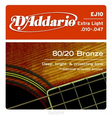 D'Addario EJ10 Grubość 10-47