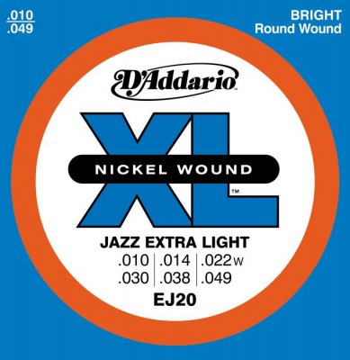 D'Addario EJ20 Grubość 10-49