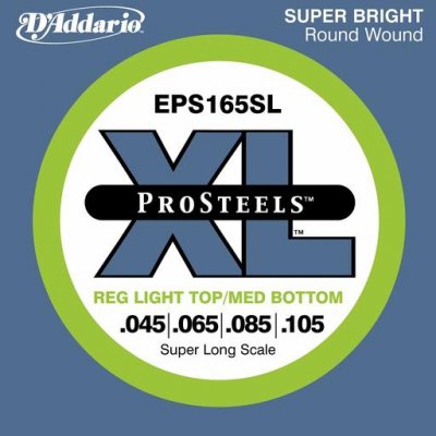D'Addario EPS165SL - ProSteels Super Long Scale 45-105
