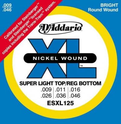 D'Addario ESXL125 009 | .011 | .016 | .026 | .036 | .046