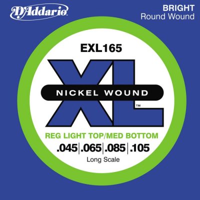D'Addario EXL165 Rozmiar 45-105