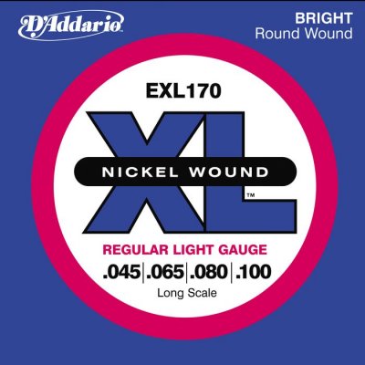 D'Addario EXL170 Rozmiar 45-100