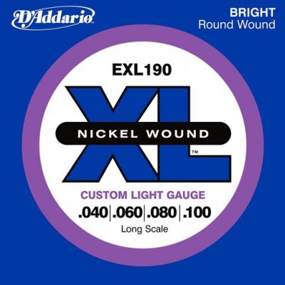 D'Addario EXL190 - XL Nickel 40-100
