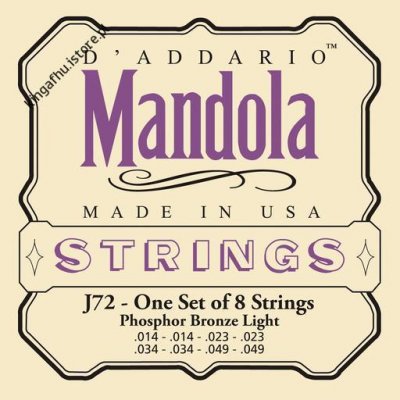 D'Addario J72 - 14-49 Mandola Phosphor Bronze 