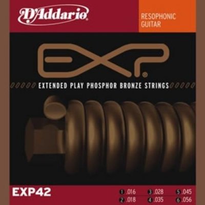 D'Addario EXP42 16-56 Struny do gitary akustycznej