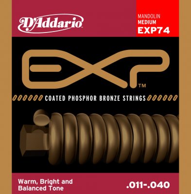 D'Addario EXP74 11-40 struny do mandoliny