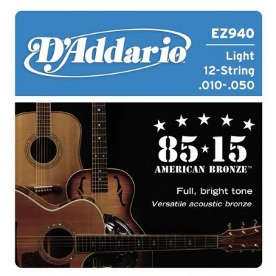 D'Addario EZ940 10-50 struny do gitary akustycznej
