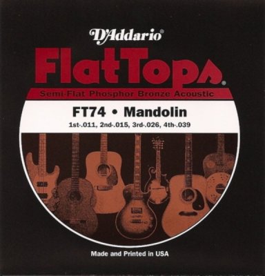 D'Addario FT74 11-39 struny do mandoliny