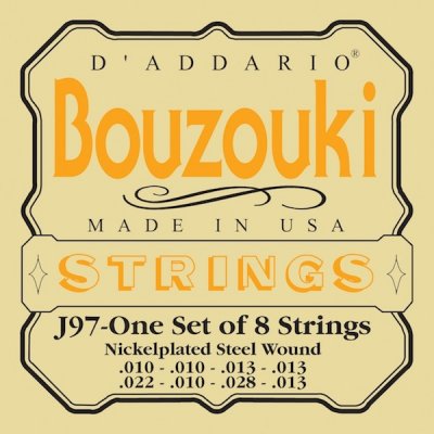 D'Addario J97 010-028 Struny do bouzouki