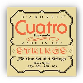 D'Addario J98 022-033 struny do Cuatro Venezuela