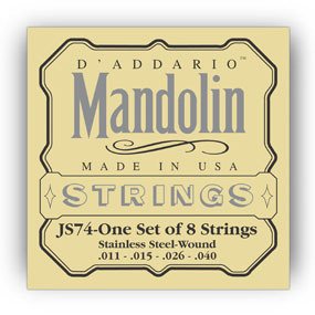 D'Addario JS74 11-40 struny do mandoliny