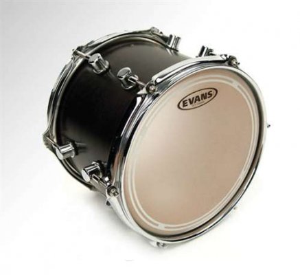 EVANS 10" EC2 CLEAR Naciąg do tomów