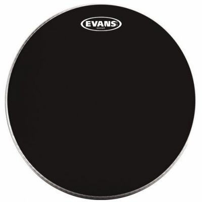 EVANS 15" RES BLK Naciąg do tomów