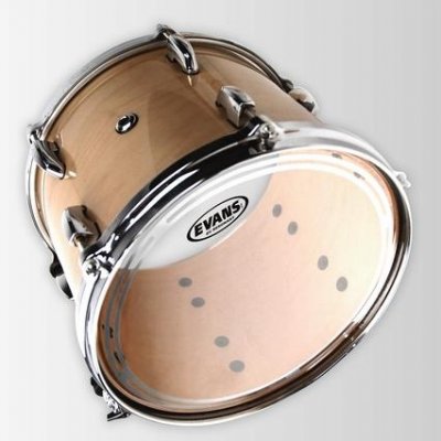 EVANS 10" EC RES CLR naciąg do tomów