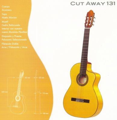 Azahar CUTAWAY 131 Gitara