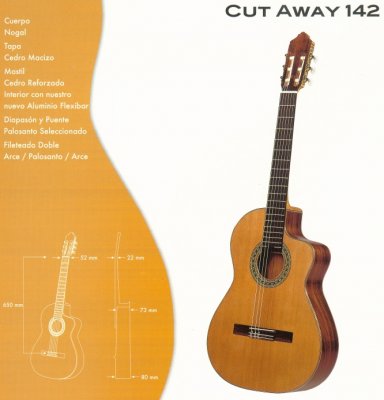Azahar CUTAWAY 142 Gitara