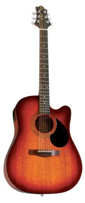 SAMICK Gold Rush Series 1 D 1 CE BK - gitara elektro-akustyczna